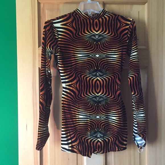 Other - 🐅Tiger Like Print Long Sleeve Unitards